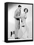 The Big Broadcast of 1937, from Left, Benny Goodman, Martha Raye, 1936-null-Framed Stretched Canvas