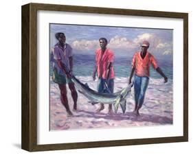 The Big Catch, 1989-Carlton Murrell-Framed Giclee Print