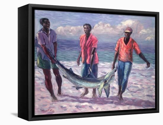 The Big Catch, 1989-Carlton Murrell-Framed Stretched Canvas