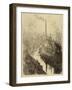 The Big Chimney, Sheffield-Joseph Pennell-Framed Giclee Print