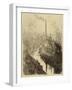 The Big Chimney, Sheffield-Joseph Pennell-Framed Giclee Print
