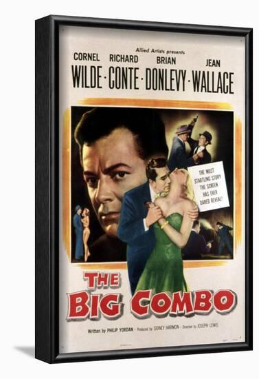 The Big Combo, Cornel Wilde, Richard Conte, Jean Wallace, 1955-null-Framed Photo