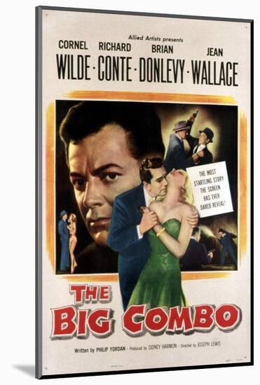 The Big Combo, Cornel Wilde, Richard Conte, Jean Wallace, 1955-null-Mounted Photo