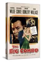 The Big Combo, Cornel Wilde, Richard Conte, Jean Wallace, 1955-null-Stretched Canvas