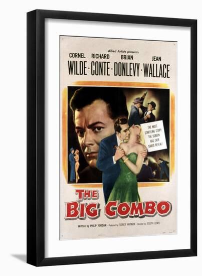 The Big Combo, Cornel Wilde, Richard Conte, Jean Wallace, 1955-null-Framed Photo