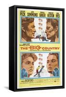 The Big Country, 1958-null-Framed Stretched Canvas