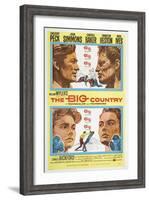 The Big Country, 1958-null-Framed Giclee Print