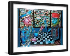 The Big Game, 1983-Tamas Galambos-Framed Giclee Print