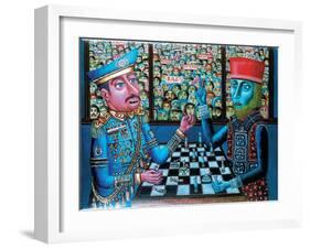 The Big Game, 1983-Tamas Galambos-Framed Giclee Print