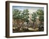 The Big Green Market in the Hague, 1769-Paulus Constantijn la Fargue-Framed Giclee Print