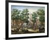 The Big Green Market in the Hague, 1769-Paulus Constantijn la Fargue-Framed Giclee Print