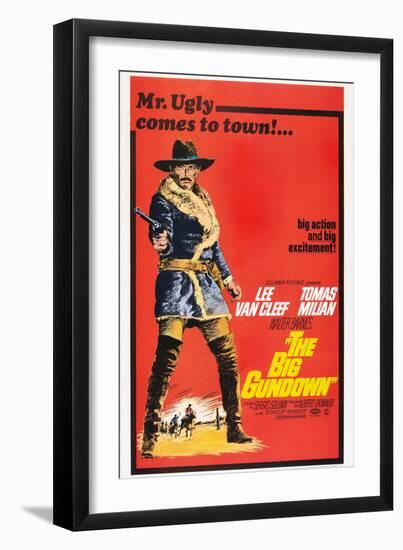 The Big Gundown, Lee Van Cleef, 1966-null-Framed Art Print