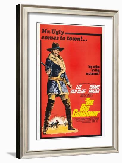 The Big Gundown, Lee Van Cleef, 1966-null-Framed Art Print