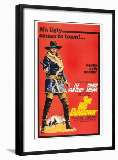 The Big Gundown, Lee Van Cleef, 1966-null-Framed Art Print