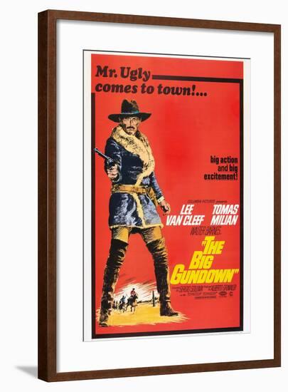 The Big Gundown, Lee Van Cleef, 1966-null-Framed Art Print