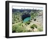 The Big Hole, Kimberley Diamond Mine, Now Filled with Water, South Africa, Africa-Peter Groenendijk-Framed Photographic Print