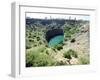 The Big Hole, Kimberley Diamond Mine, Now Filled with Water, South Africa, Africa-Peter Groenendijk-Framed Photographic Print