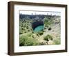 The Big Hole, Kimberley Diamond Mine, Now Filled with Water, South Africa, Africa-Peter Groenendijk-Framed Photographic Print