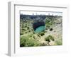 The Big Hole, Kimberley Diamond Mine, Now Filled with Water, South Africa, Africa-Peter Groenendijk-Framed Photographic Print