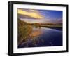 The Big Hole River at Last Light Near Jackson, Montana, USA-Chuck Haney-Framed Photographic Print