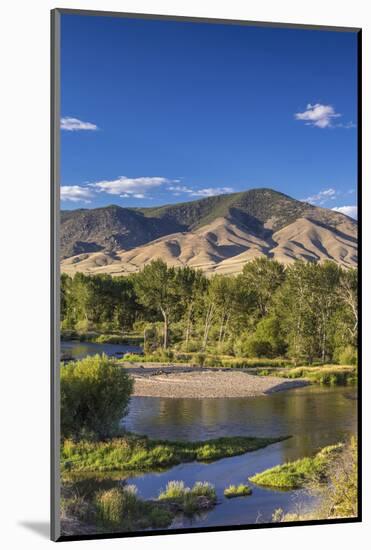 The Big Hole River Near Glen, Montana, USA-Chuck Haney-Mounted Photographic Print