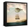 The Big Journey-Paula Belle Flores-Framed Stretched Canvas