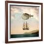 The Big Journey-Paula Belle Flores-Framed Art Print