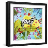 The Big Jungle III-null-Framed Art Print