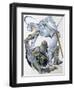 The Big Knight Is Slain by Sir Lancelot, an Illustration for 'Sir Lancelot of the Lake', by Roger…-Janet and Anne Johnstone-Framed Giclee Print