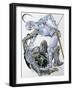 The Big Knight Is Slain by Sir Lancelot, an Illustration for 'Sir Lancelot of the Lake', by Roger…-Janet and Anne Johnstone-Framed Giclee Print