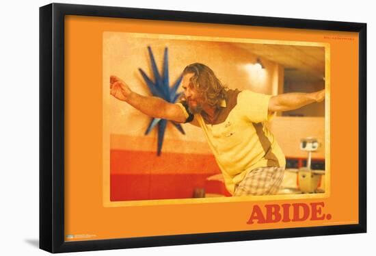 The Big Lebowski - Abide-Trends International-Framed Poster