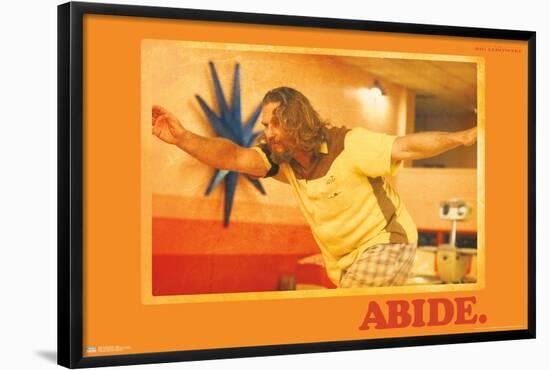 The Big Lebowski - Abide-Trends International-Framed Poster