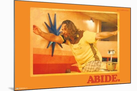 The Big Lebowski - Abide-Trends International-Mounted Poster