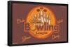 The Big Lebowski - Bowling League-Trends International-Framed Poster