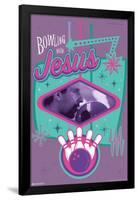 The Big Lebowski - Bowling with Jesus-Trends International-Framed Poster