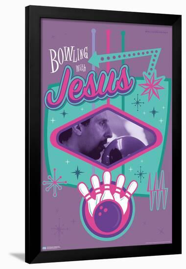 The Big Lebowski - Bowling with Jesus-Trends International-Framed Poster