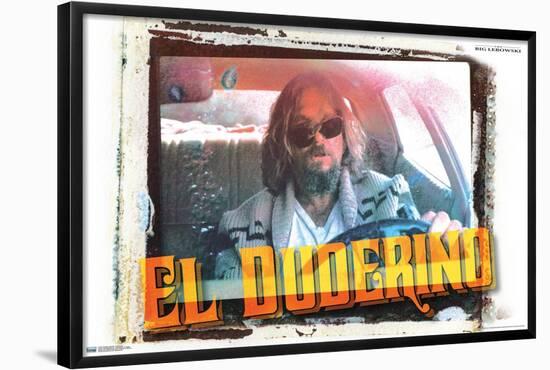 The Big Lebowski - El Duderino-Trends International-Framed Poster