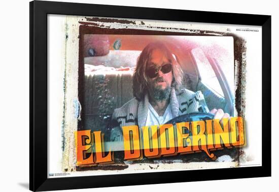 The Big Lebowski - El Duderino-Trends International-Framed Poster