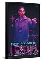 The Big Lebowski - Explicit Jesus-Trends International-Framed Poster