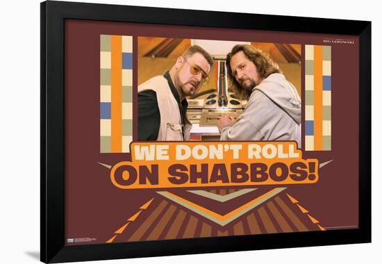 The Big Lebowski - Shabbos-Trends International-Framed Poster