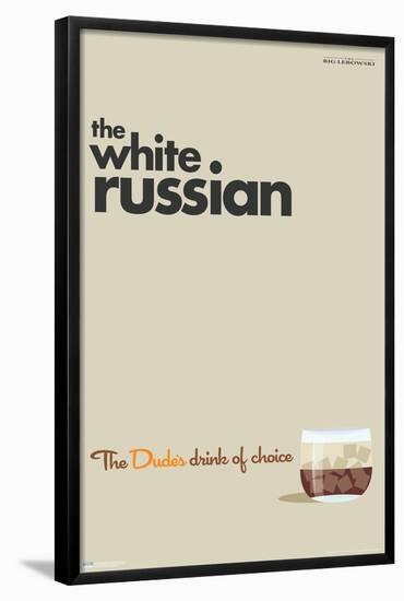 The Big Lebowski - The White Russian-Trends International-Framed Poster