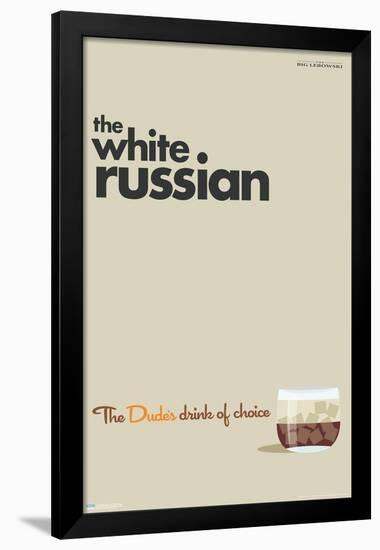 The Big Lebowski - The White Russian-Trends International-Framed Poster