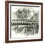 The Big Loop on the Shasta Railway Near Mccloud 1891, USA-null-Framed Giclee Print