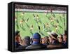 The Big Match, 2000-PJ Crook-Framed Stretched Canvas