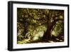 The Big Oak, Raheen, Co. Galway-George Russell-Framed Giclee Print