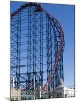 The Big One, the 235Ft Roller Coaster, the Largest in Europe, at Pleasure Beach-Ethel Davies-Mounted Photographic Print