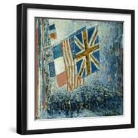 The Big Parade, 1917-Childe Hassam-Framed Giclee Print