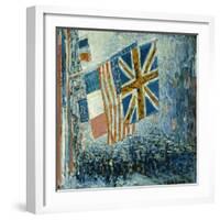 The Big Parade-Childe Hassam-Framed Giclee Print