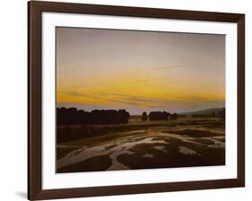 The big preserve near Dresden-Caspar David Friedrich-Framed Giclee Print