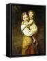 The Big Sister; La Grande Soeur-William Adolphe Bouguereau-Framed Stretched Canvas